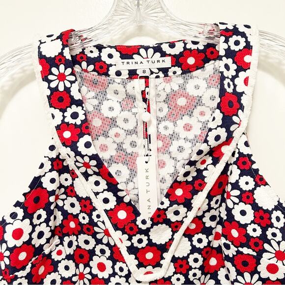 Trina Turk Borneo Top Sz.8 NWT - Picture 11 of 12